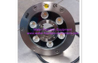 China Submersible Underwater Fountain Lights Sub Led Donat Light Middle Smooth Hole Dia 145mm manufacturer