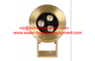 China Heavy Whole Pure Brass Underwater Fountain Lights Big Power Stand Type manufacturer