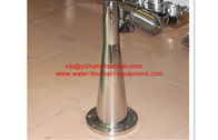 China Flange Type Ultra High Spray Water Fountain Nozzles For Big Water Landscape 3" 4" 6" manufacturer