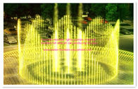 China Stainless Steel Running Fountain Water Pipe Frame With LED Underwater Lights 2" Big Round manufacturer