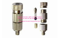 Brass High Pressure Cooling Nozzle Pond Fog Machine For Cold Fog System 0.30mm exporters