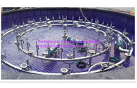 China Led Underwater Lights 2 Rings Programe Fountain 3 Patterns With Pump / Pipe Frame manufacturer