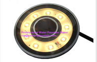 110mm Underwater Pond Lights Warm White / RGB LED Controller Aluminium Material AC12V exporters