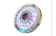 Donut Type 3.6W AC12V Underwater Led Fountain Lights Plastic With Chrome exporters