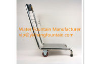 China Swimming Pool Kits Fully SS Material Two Wheels Trolley For Carrying Sand Filter manufacturer