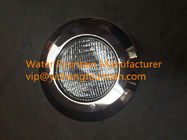 China Stainless Steel Cover Underwater Swimming Pool Lights PAR56 Bulb With Plastic Niche manufacturer