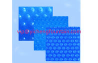 China Blue Swimming Pool Control System Inflatable Bubble PE Solar Cover 300 Mic - 500 Mic manufacturer