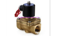 China Two Ways Connection Solenoid Valve Water Fountain Fittings Underwater Type Brass / SS manufacturer