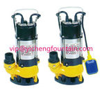 China Single Phase Sewage Submersible Pond Pump With / Without Floating Ball 0.18 - 1.1KW manufacturer