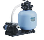 Plastic Swimming Pool Sand Filters With Pumps Set , Water Filtration Equipment exporters