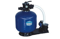 Small Portable Swimming Pool Sand Filters With Pump and Fiberglass Reinforced Tank exporters