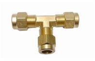 Pool Fog Machine Parts Brass T Style Connectors High Pressure Straight Connector exporters