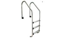 China 2 - 5 Steps Sim Pools Ladders , Stainless Steel Swimming Pool Accessories manufacturer