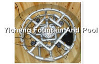 China Garden Decoration Water Fountain Equipment Resin Small Inside Wooden Basin manufacturer