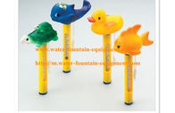 China 9 inch Swimming Pool Cleaning Equipment 4 Kinds Animals Floating Thermometer manufacturer