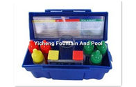 China 6 Bottles Swimming Pool Cleaning Products Test Kit For Estimating Acid manufacturer