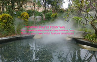 China Artificial Fog Water Fountain Project Cold Fogging Machine For Making Mist manufacturer