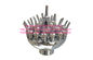 Copper Adjustable Flower Water Fountain Nozzles For Pond / Garden factory