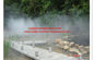 Outdoor Fogging System Water Fountain Project For Hot Spring Project factory