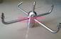 Stainless Steel Pirouette Dragon Rotating Water Fountain Nozzle Heads 4 Arms Spraying factory