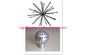 Dandelion Sphere Water Fountain Nozzles SS 1.5 Inch - 3 Inch Fountain Nozzle Heads factory