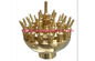 Adjustable 3 Layer Flower Water Fountain Nozzles Dancing Pattern SS / Brass factory
