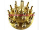 Adjustable 3 Layer Flower Water Fountain Nozzles Dancing Pattern SS / Brass factory