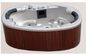Hotel Leisure Outdoor Bathtub SPA Jaccuzi / In Ground Hot Tub with Remote Control System factory