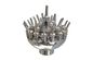 Stainless Steel Ajustable Blossom Pond Fountain Nozzles for Outdoor Backyard Fountains factory