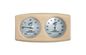 Double table Sauna Wooden Thermo Hygrometer Steam Sauna Heater Accessories factory