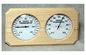 Double table Sauna Wooden Thermo Hygrometer Steam Sauna Heater Accessories factory