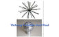 Fully SS304 Casting Dandelion / Crystal Ball Water Fountain Nozzles For Garden Pools factory