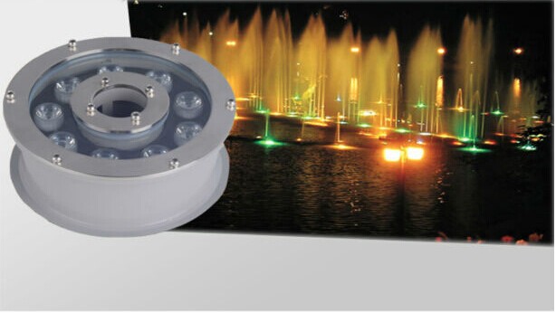 3000k 6500k Aluminum Ring Led, Water Fountain Lights Submersible
