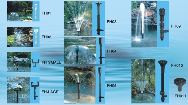 Submersible Table Fountain / Garden Fountain Pump High Power 6000L / h