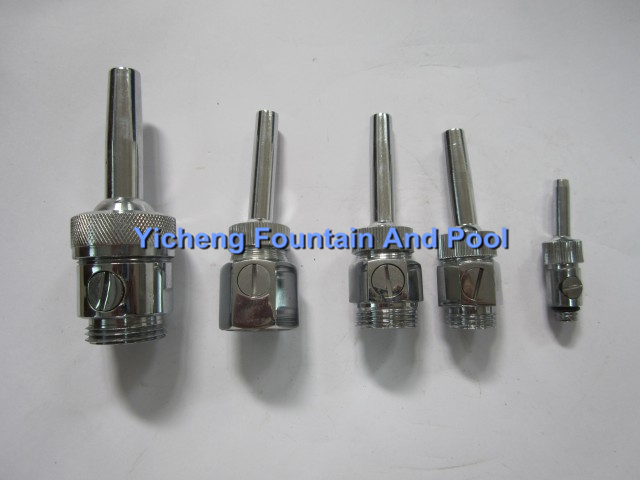 Single Shooting Musical Water Fountain Nozzles