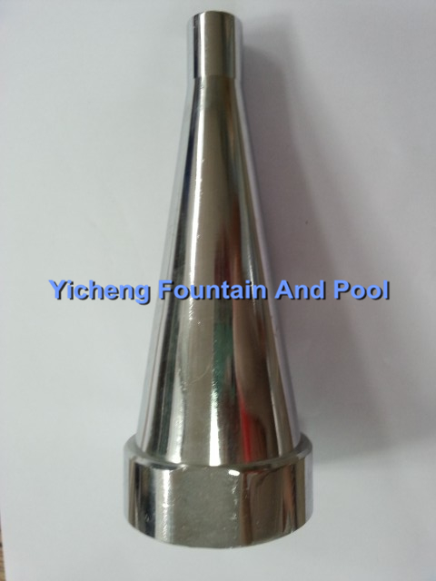 Flange Connection Superelevation Spray Fountain Nozzle Head for Water Fountain Fittings
