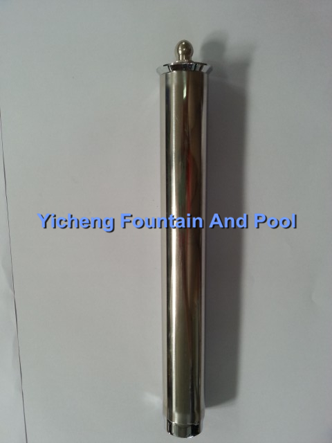 Stainless Steel Trumpet Water Fountain Nozzles For Ponds , Fountain Nozzle Heads