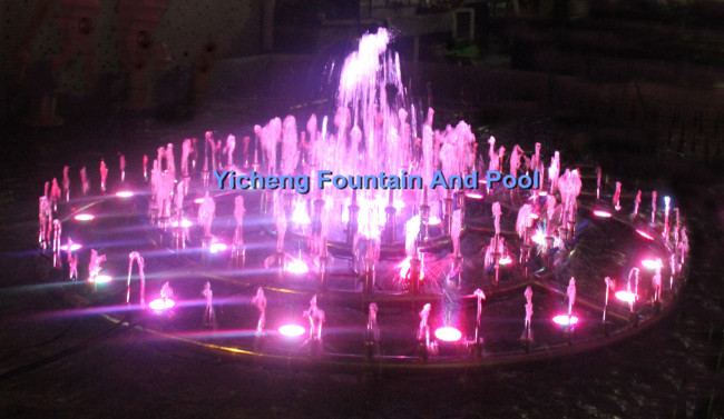Programme Control Or Musical Round Shape Fountain System With Controller