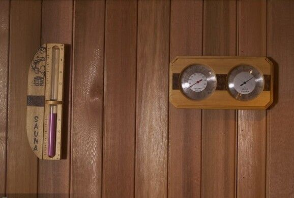 Sauna Room Steam Sauna Heater With Double Thermometer / Temperature Gauge
