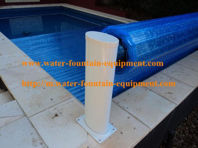 PE UV Stable Automatic Pool Covers Submerge And Above Ground Types