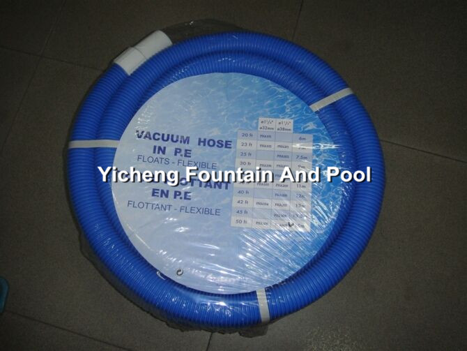 PE / EVA Flexible Swimming Pool Vacuum Hose Floatable UV Protection
