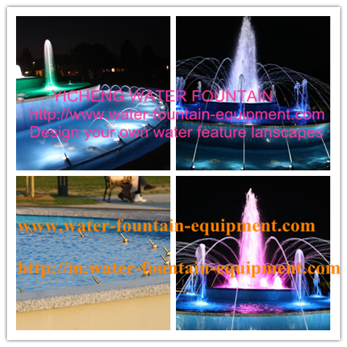 Outdoor Musical Fountain Project , Large Pond Musical Dancing Fountain