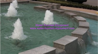 Stainless Steel 304 Cup Water Fountain Nozzles Foam Decorative Water Feature Bubbling