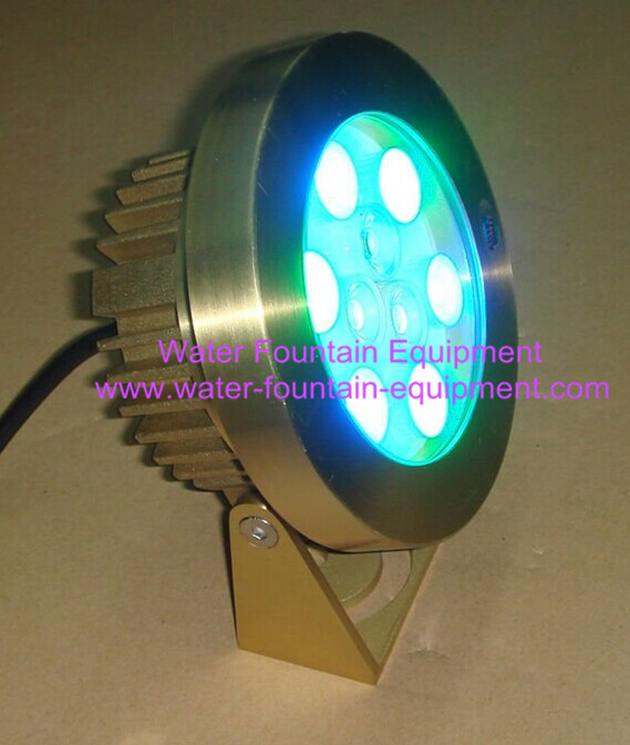 Fully Brass Underwater Fountain Lights 196mm Height 139mm Diameter
