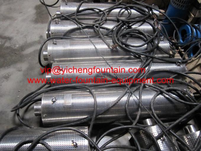 Stainless Steel Submerge / Submersible Fountain Pumps Shell For Protecting Inside Motor