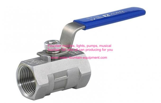 Customized Round Dancing Water Fountain Frame With Nozzle Ball Valve