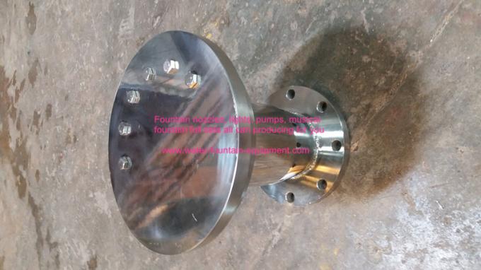 DN100 Water Fountain Nozzles Water Screen Movie Jets Flange Connection Fully SS304
