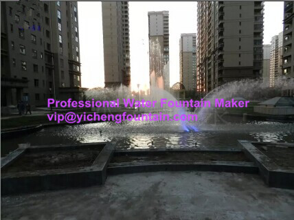 Customized Seagull Spray Wave Water Fountain Fittings Outdoor With Stand SS304