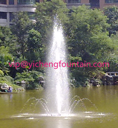Small Size Garden Floating Water Fountain Full Set  For Different Ponds And Lakes