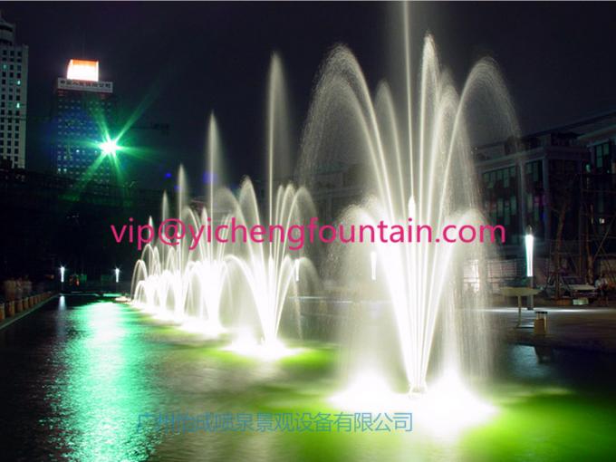 Fountain Spray Heads With Small Base Fixed Blossom 3 Layer Water Fountain For Landscape